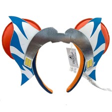 DisneyParks For Exclusive Star Wars Minnie Mouse Bow Red Ears Headband Ears New