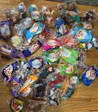 Ty Teenie Beanie Babies McDonald  s Lot Of 37 New Sealed Happy Meal Toys Vintage