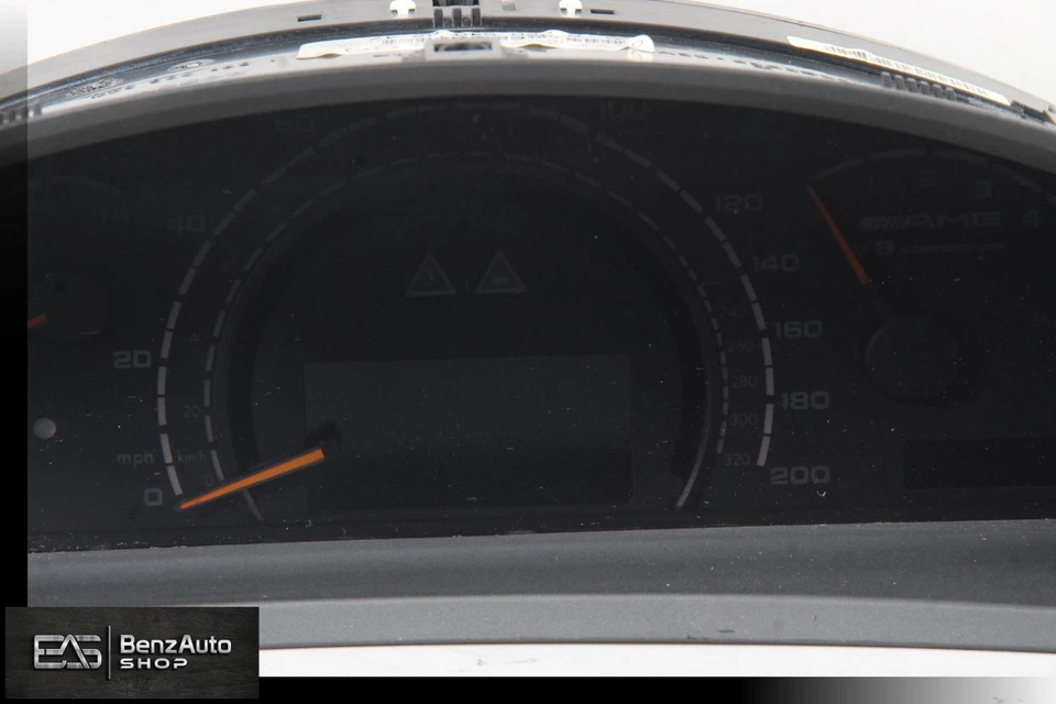 03-06 Mercedes W220 S55 AMG cuadro de instrumentos velocímetro 2205406247 OEM 124k Foto 4 de 4