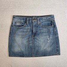 Gap Jeans 5-Pocket 100 Cotton Denim Mini Skirt. Woman's Size 0/25