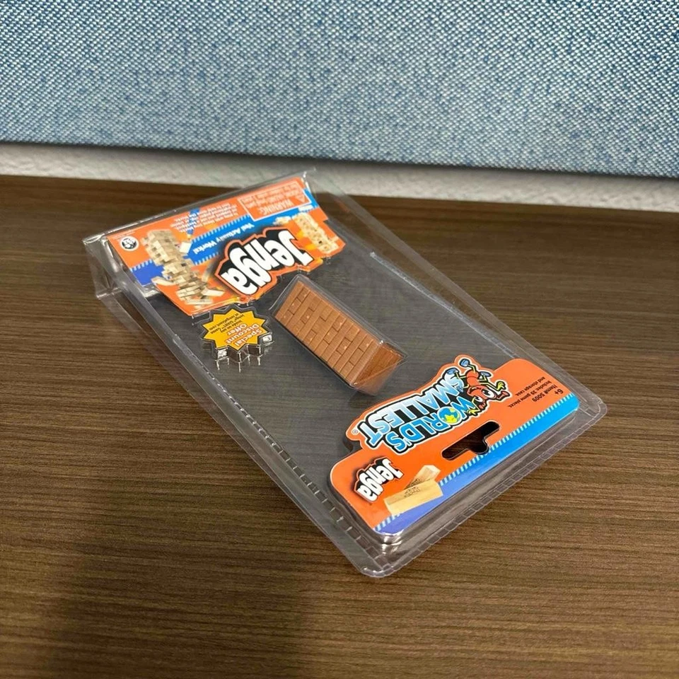 New World's Smallest JENGA Block Tower Stacking Game Under 2.5" & 39 Pieces! - Image 3 of 4