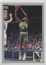 1994 Upper Deck Collector's Choice Silver Foil Signature Nate McMillan #147 1p1