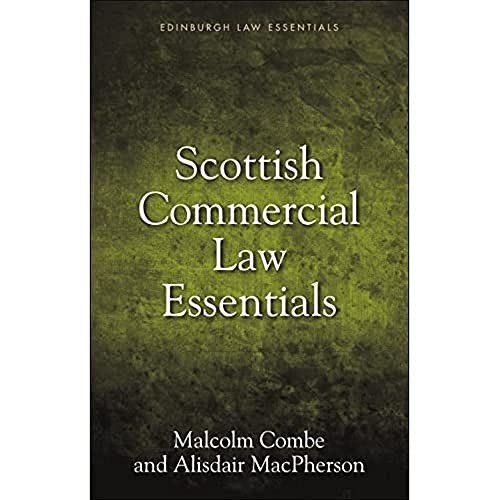 Scottish Commercial Law Essentials (Edinburgh L, Combe, MacPherson^* - Image 6