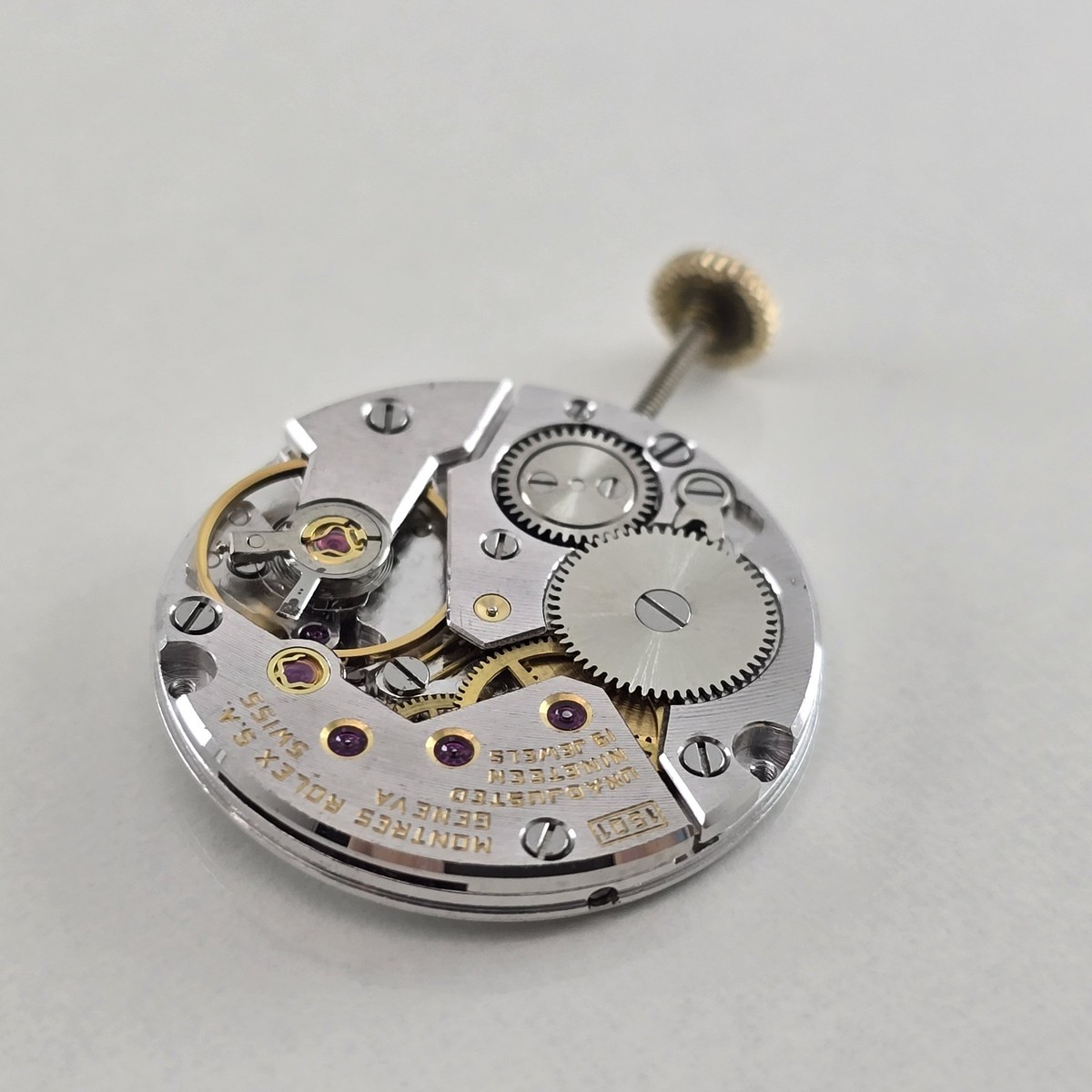 ROLEX VINTAGE 1601 MANUAL WIND MOVEMENT COMPLETE (V.GOOD & 100