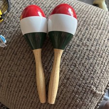 Maracas Mexican Flag 2