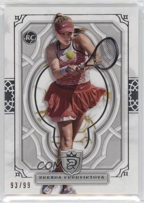 2024 Topps Royalty 93/99 Brenda Fruhvirtova #34 Rookie RC 9et