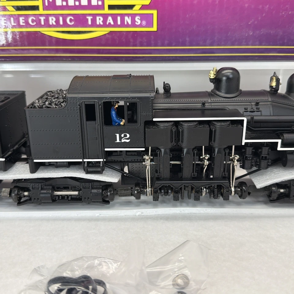 MTH Premier 20-3023-1 West Virginia Pulp & Paper Shay Steam PS.1 O Used BCR #12 - Image 4 of 4