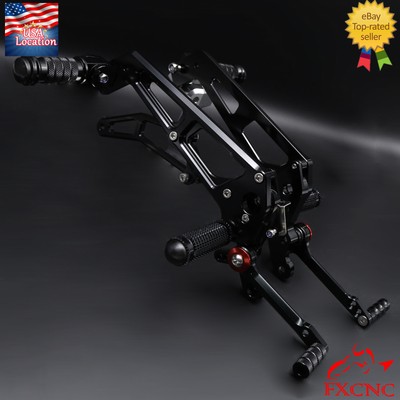 For Honda MSX125 Grom 2021-2023 2024 2025 CNC Rearset Footpegs Rear Set Footrest