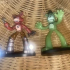 Five Nights At Freddys FNAF Foxy Figures Set of 2