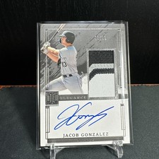 98/99 JACOB GONZALEZ ELEGANCE PROSPECT JERSEY AUTO 2024 Panini Impeccable EPJ-JB