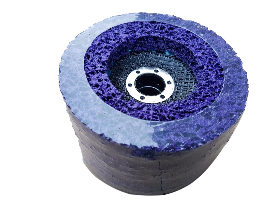 5 x Rostio CSD Scheibe Lila CBS Grob-Reinigungsscheibe 125mm Winkelschleifer - Bild 2 von 3