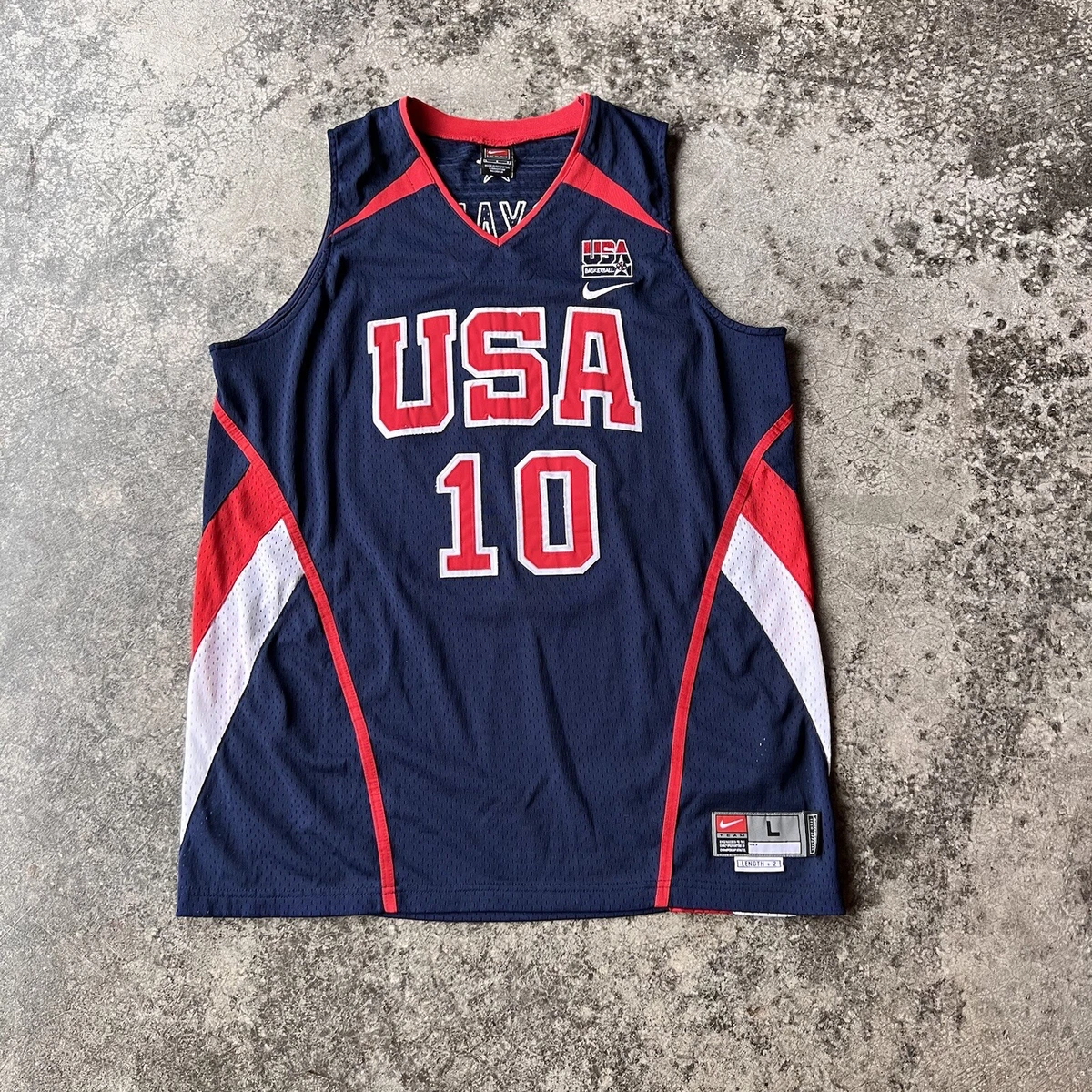 Kobe bryant sales usa olympic jersey