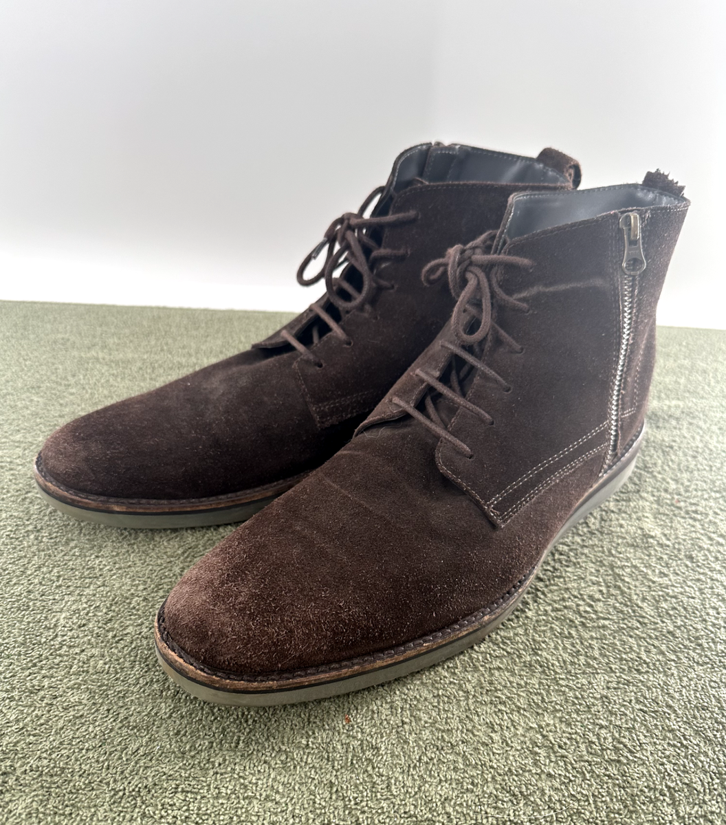 Steve Madden Brown Suede Boots US11 Men No Original Box  display picture 1