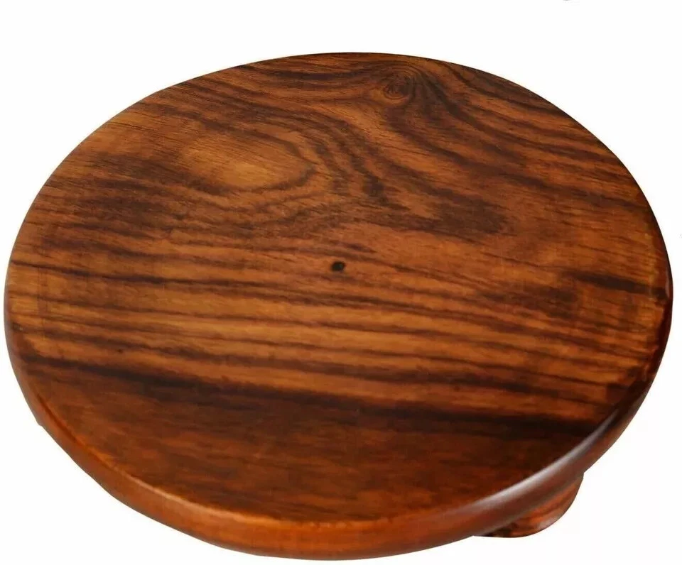 Wooden Wheel Chapati Maker Daily Use Chakla Roti Roller/Rolling Pin