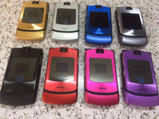 Motorola RAZR V3i GSM Bluetooth Flip Phone Unlocked Mobile Phone
