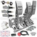 UNIVERSAL HYDRAULIC FLOOR MOUNTED BIAS PEDAL BOX ((100% Aluminium)) NEW STYLE