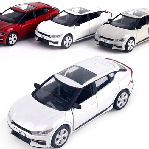 Voiture Miniature KIA EV6 GT En Diecast – échelle 1:38 – Modèle à Roues Tirantes – Jouet Collection