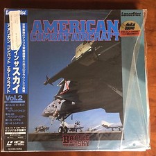 AMERICAN COMBAT AIRCRAFT - BATTLE IN THE SKY Vol 2 Laserdisc SC048-6062 JAPAN