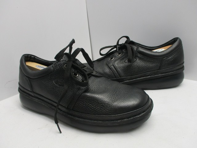mens black orthopedic shoes