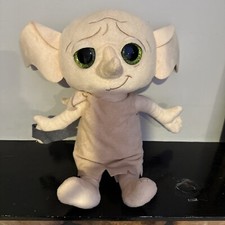 Wizarding World of Harry Potter "Dobby" Elf 14  Plush - Green Glitter Eyes