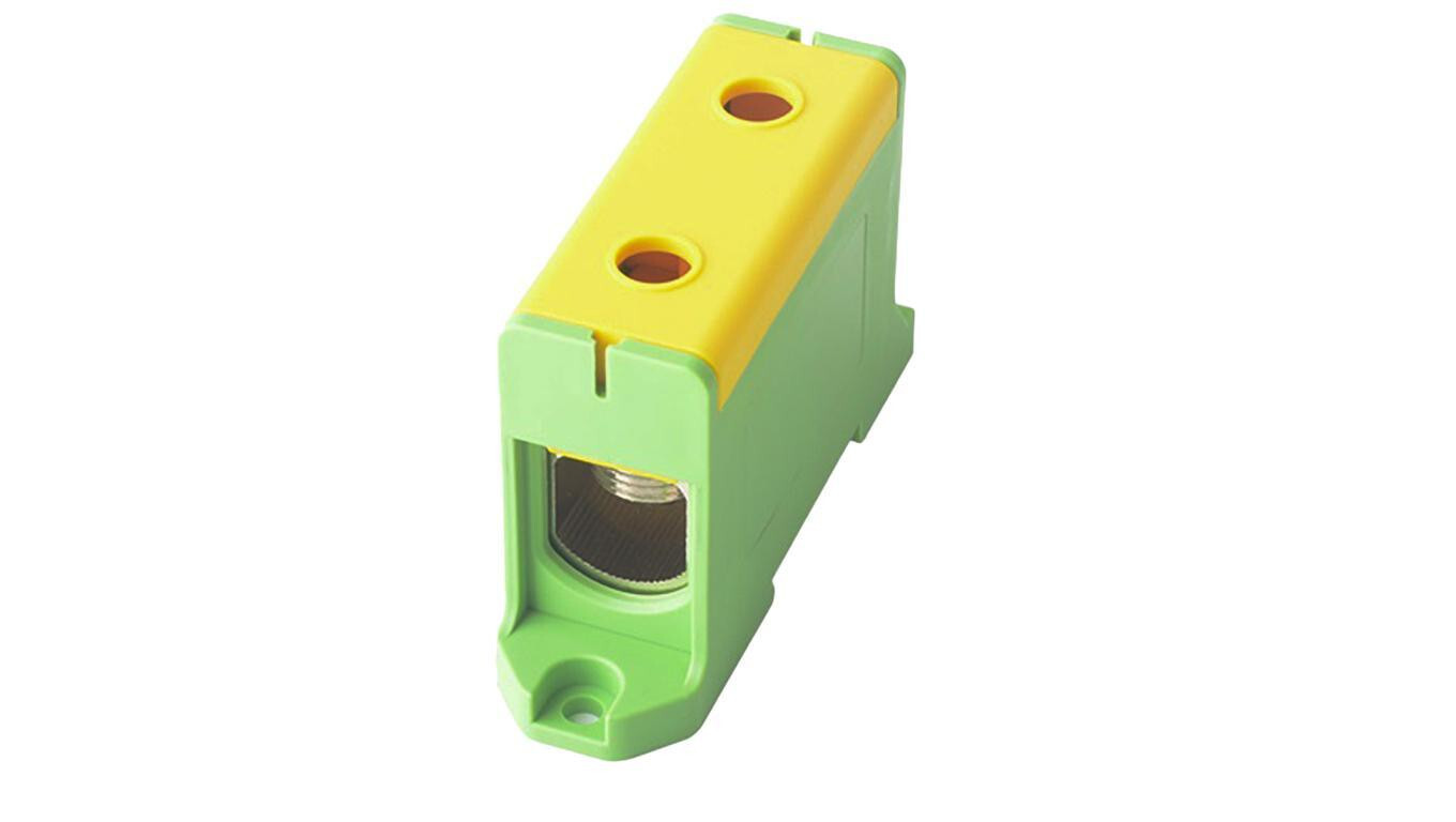 LZS terminal strip in yellow-green body 35-150mm2 E.4153/Ż-Z /T2UK