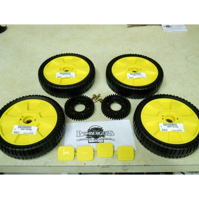 Garden Amp Patio Push Mower Wheels For John Deere Am115138 12sb