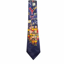 Steven Harris "Jesus Loves Me Choir"  Hand Made Neck Tie