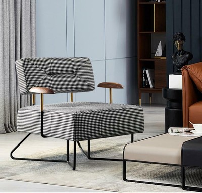 Sedile di lusso poltrona relax design divano seduta tessuto lounge