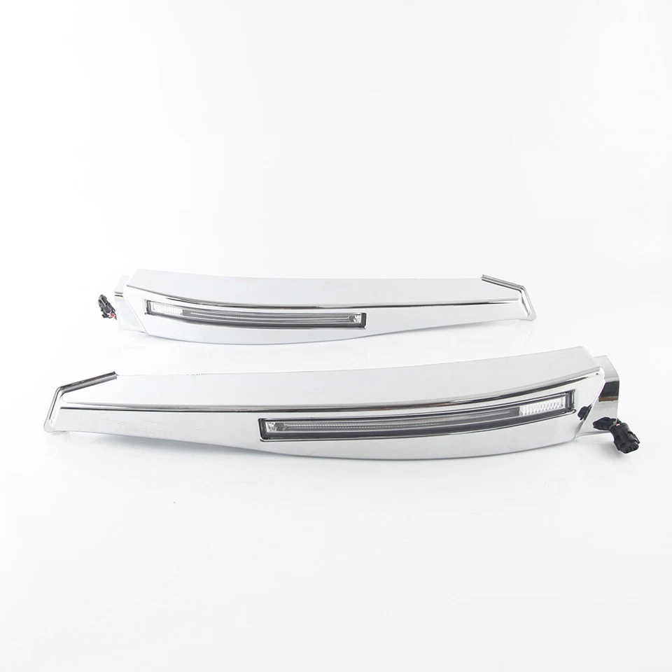 Luz de circulación diurna LED DRL izquierda y derecha para Jaguar XF 2008-2010 repuesto Foto 3 de 4