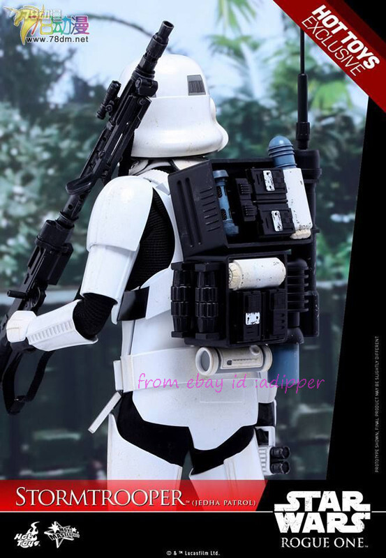 HT Mms386 1/6 A Star Wars Story Stormtrooper Jedha Patrol Deluxe