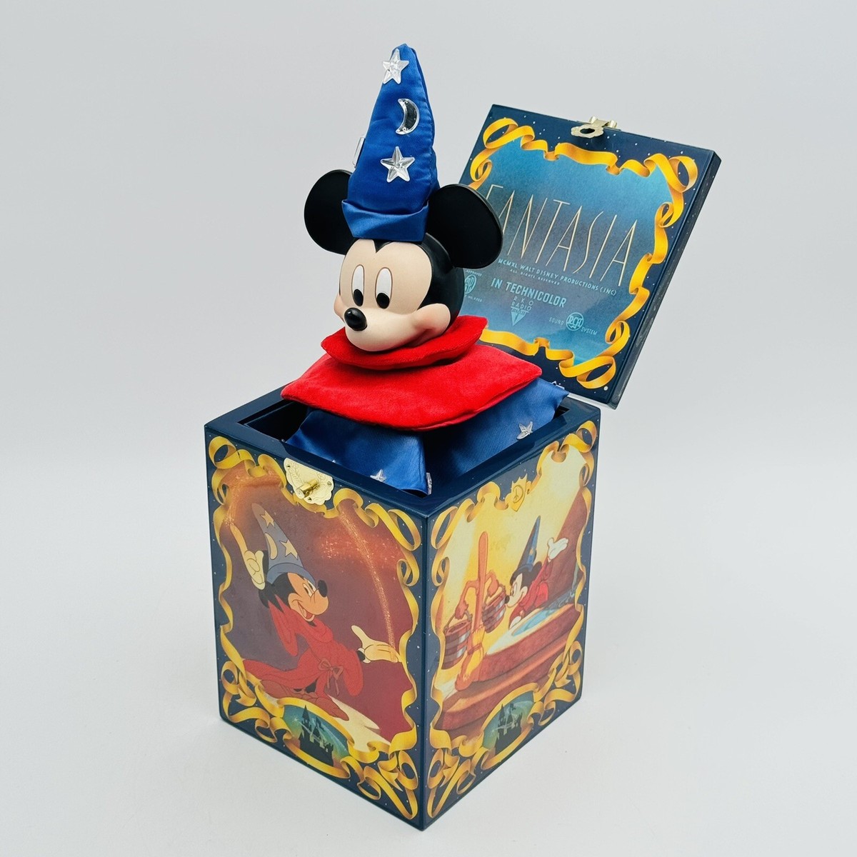 Disney Enesco Mickey Mouse Fantasia Sorcerers Apprentice Jack In