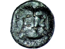 BRUTTIUM 350-270 BC. APOLLO/ LION'S SCALP FACING (18.5MM-5.54G) #118