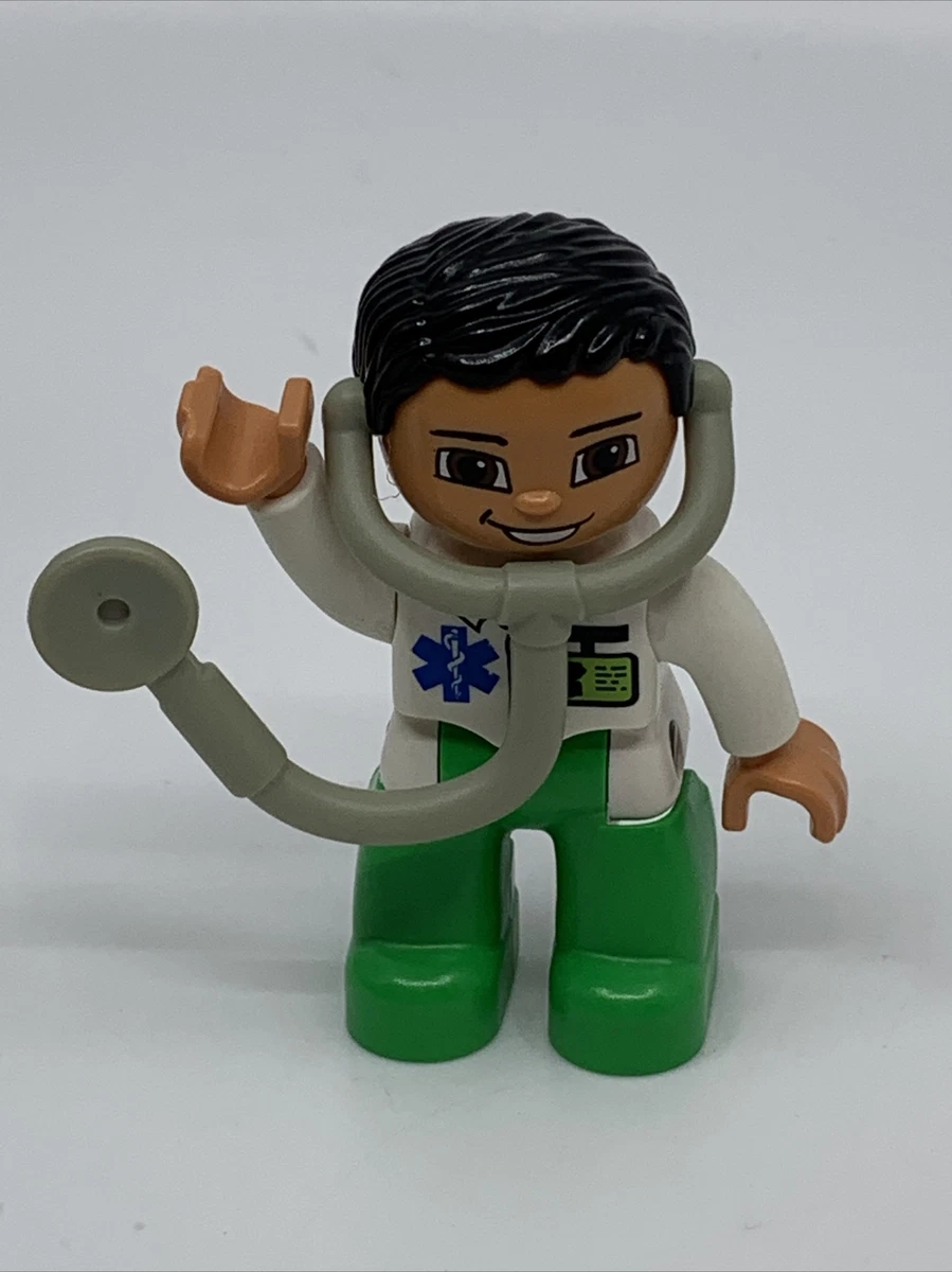 Lego Duplo Male Doctor Figure Pieces W Stethoscope eBay