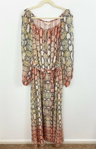 Boho Maxi Dress Size 