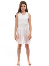 Rossette Sleeveless Full Slip for Girls - Cling Free - Cotton / Nylon Material  