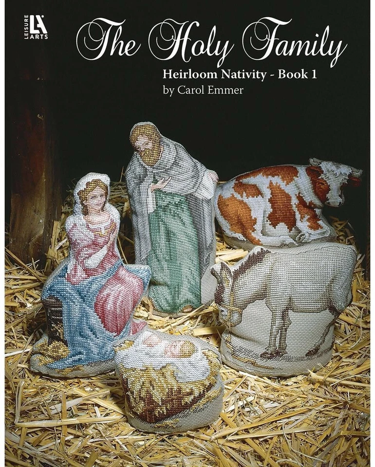 NATIVITY HEIRLOOM Cross Stitch Pattern 3 Book ~ Wise Men, Shephard & Holy Family - Image 2 of 4