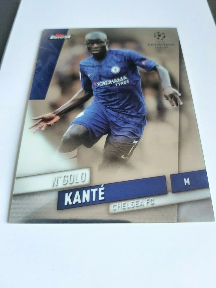 Topps Finest N'Golo Kanté 2019/2020 Card Number 6 - Image 3 of 3