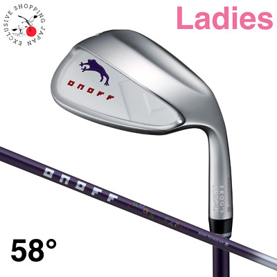 ONOFF FROG'S LEAP-II Ladies Womens Wedge 58° Original Graphite Shaft Japan New