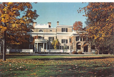 Hyde Park New York Birthplace of Franklin Delano Roosevelt Vtg Postcard CP313