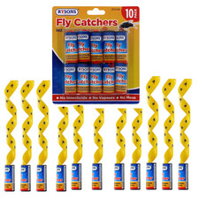 10-pak Łapacze much Pułapka na owady Zabójca owadów Muchy Osa Papier samoprzylepny Mocny klej