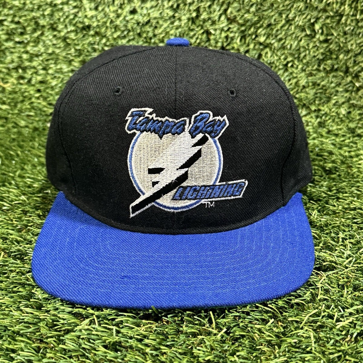Tampa Bay Lightning キャップ Starter製　90s Tampa Bay Lightning Starter Hat Vintage Snapback Wool Center