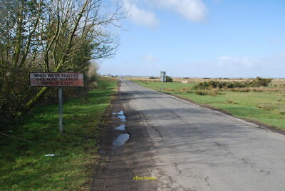 Photo 6x4 Longburgh Tidal Road Dry at the time of our visit this is Longb c2015
