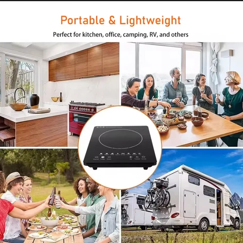 Electric Induction Hob Portable Digital Touch Single Cooker Hot Plate Tool 2200W - Bild 11 von 12