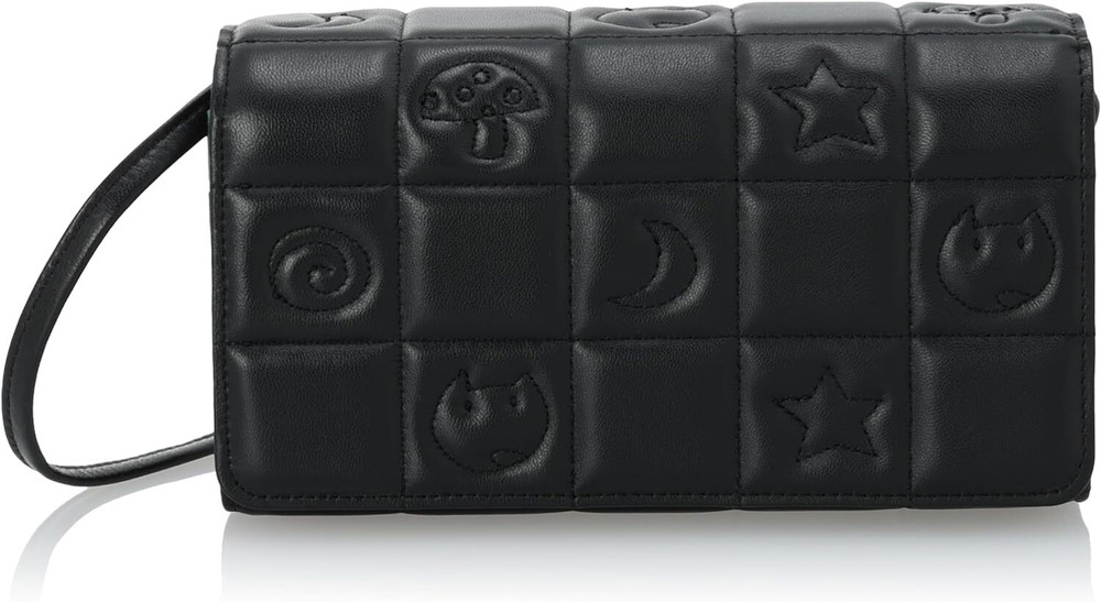 [Tsumori Chisato] Mini Shoulder Bag with Cat Quilting for Women 57823-01 Black