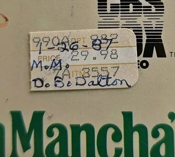 Man Of La Mancha VHS SEALED Watermarks CBS Fox NO BARCODE Peter O'Toole VTG  - Image 2 of 4