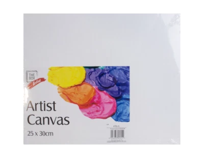 ARTIST CANVAS PANEL 25CM X 30CM BOARD ART PAINTING SKETCHING DRAWING UK