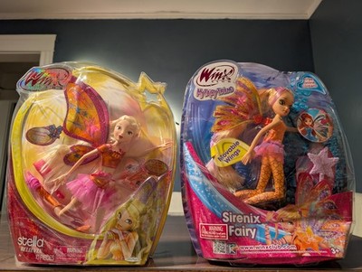 Winx Club Stella Doll Lot Believix Jakks Pacific Sirenix Witty Toys New Sealed
