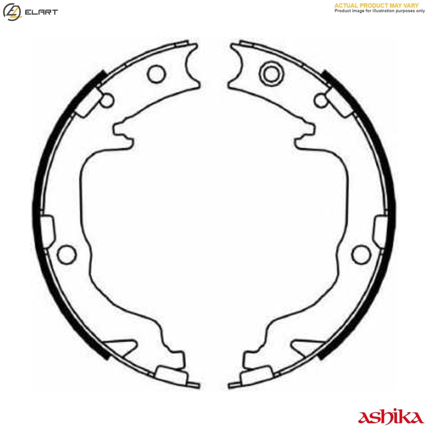 BRAKE SHOE SET PARKING BRAKE 55-02-258 FOR TOYOTA 1ZZ-FE 1.8L 2ZR-FAE 1.8L 4cyl