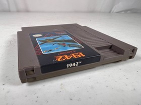 1942 NES Nintendo Entertainment System Capcom Shooter Cartridge NTSC and Sleeve