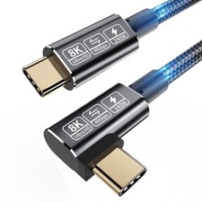 3.3 Ft USB C Thunderbolt 4 Cable 240W Monitor 40Gbps Data Transfer 8K Video